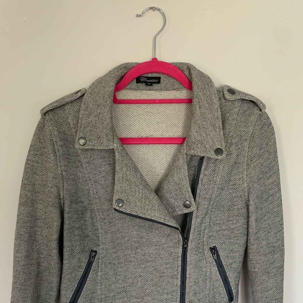 Grey Trendy Jacket